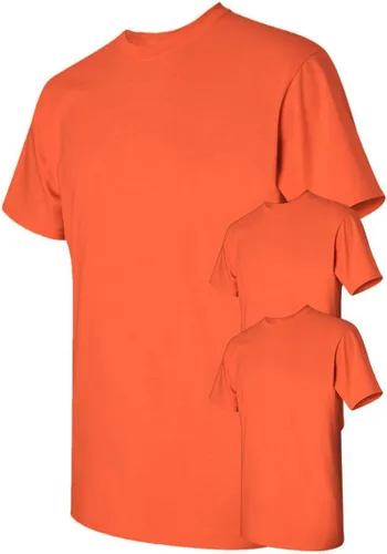 Vista 93 de Gildan Camiseta G500 para hombre Ceniza/baya