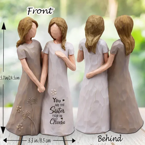 Vista 4 de BORLESTA Regalos de cumpleaños para mejores amigas para mujeres, regalos de cumpleaños para hermana, regalo de amistad para mujeres, regalos