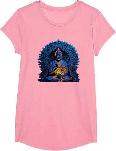 Vista 99 de Estatua de Buda Yoga Budismo Zen Buddhism Meditation T-Shirt Negro