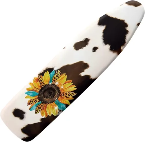 Vista 31 de Funda para tabla de planchar con estampado de rosas vintage con gancho y bucle, sujetadores ajustables, fundas protectoras para tabla de planchar