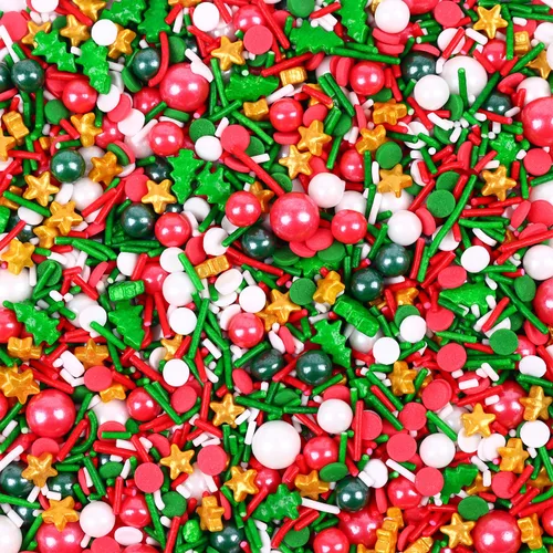 Vista 14 de Gránulos comestibles de Nonpareils azules y blancos de 2mm, mini perlas para decorar pasteles, caramelos de azúcar, galletas, magdalenas