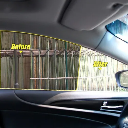 Vista 6 de Parasoles laterales para ventanas de coche, 4 piezas de películas adhesivas de sujeción estática, protector de rayos UV y privacidad, reutilizables