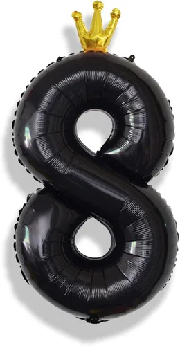 Vista 52 de Globos de Sirena Número 0 de 40 Pulgadas, Juego de Globos de Números Grandes Morado Verde Azulado Arcoíris 0-9, Globos de Números de Papel