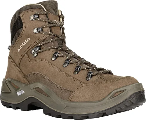 Vista 4 de Lowa Botas Renegade LL MID Nubuck Espresso para hombre 9 US