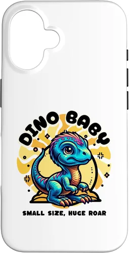 Vista 32 de Cute Dino Baby Cartoon Illustration for Kids Case for iPhone 17