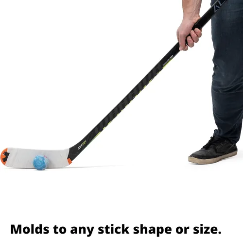 Vista 3 de TOP SHELF - Juego de protectores de hoja de hockey para hockey callejero - Equipo de entrenamiento sobre hielo - Kit de salsa - Paquete de 2