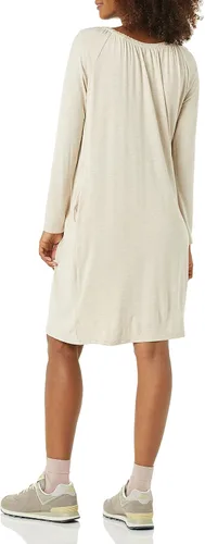 Vista 2 de Tienda Essentials Vestido de maternidad con escote recogido para mujer