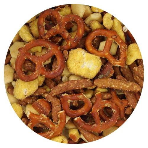 Vista 11 de Cheddar Lovers Snack Mix, bolsa a granel de 1 libra, distribución de Hampton