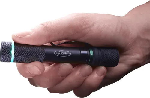Vista 6 de Police Security Aura-RS Linterna recargable ultra brillante de 260 lúmenes, compacta, 3 modos, enfoque deslizante, carga USB-C, perfecta