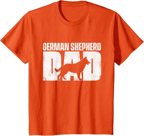 Vista 68 de Camiseta de pastor alemán para el día del padre del dueño de perros caninos, Negro