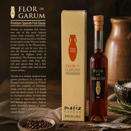 Vista 4 de Matiz Flor de Garum - Salsa de Pescado Española Premium - 3.4 fl oz