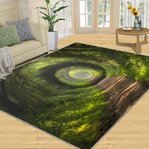 Vista 52 de Desert Dunes Rugs for Bedroom, Desert Landscape Area Rug, Natural Scenery Rugs for Living Room, Indoor Non-Slip Rug, Machine Washable Carpet for