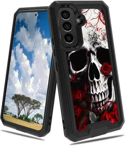 Vista 82 de Funda para Samsung S23 FE Funda Galaxy S23 FE 2 en 1 PC duro de doble capa TPU suave a prueba de golpes Funda protectora para Samsung Galaxy S23 FE