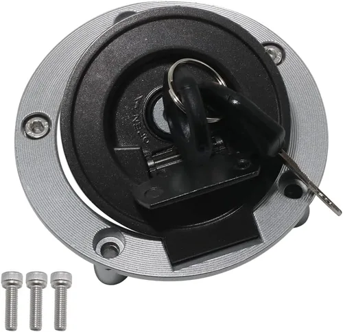 Vista 3 de Tapones de gasolina y llaves de tapa de gasolina para motocicleta para Yamaha 5JJ-24602-00 39P-24602-00 2CR-24602-00 para Yamaha YZF R1 R6 R6S, FZ1