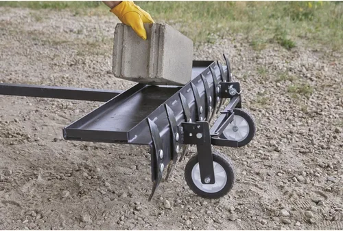 Vista 3 de Guide Gear - Juego de acoplamiento para arado para tractor de césped y todoterreno, arado de 48 pulgadas para remolcar UTV/ATV