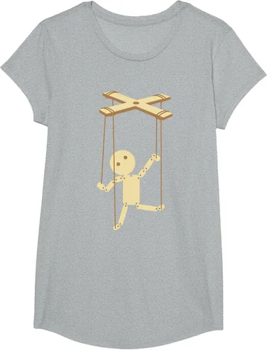 Vista 84 de Puppeteering - Camiseta de marionetas Ventrílocuo de tiriteros, Negro, S
