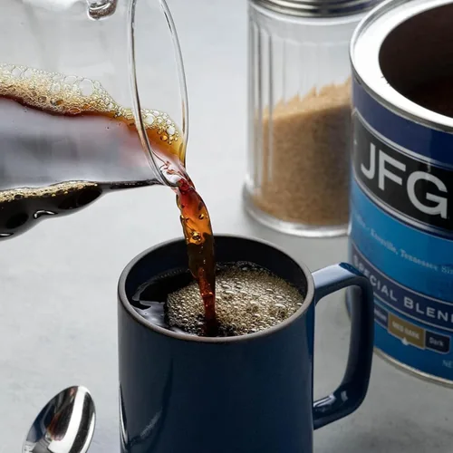 Vista 5 de JFG Café instantáneo de mezcla especial, tarro de 8 onzas (paquete de 6)