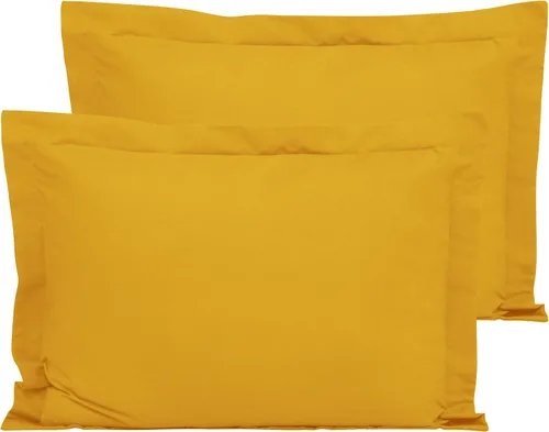 Vista 46 de FLXXIE Juego de 2 fundas de almohada estándar de microfibra, resistentes a la decoloración, a las arrugas y al encogimiento, fundas de almohada