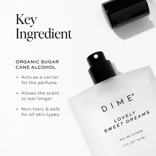 Vista 3 de DIME Beauty Lovely Sweet Dreams Perfume – Soft Floral, 1.7 oz