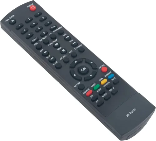 Vista 3 de Nuevo SE-R0431 Control remoto apto para Toshiba reproductor de DVD/VCR BDX2400 BDX2400KU BDX3400 BDX3400KU BDX5400 BDX5400KU BDX5400U BDX6400