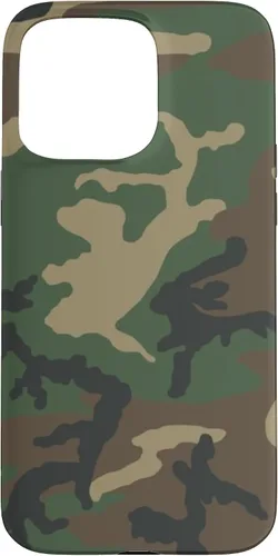 Vista 31 de Funda M81 Woodland Camouflage para iPhone 17