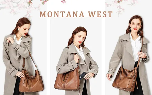 Vista 6 de Montana West Bolso de hombro oculto para mujer, bolso cruzado de moda