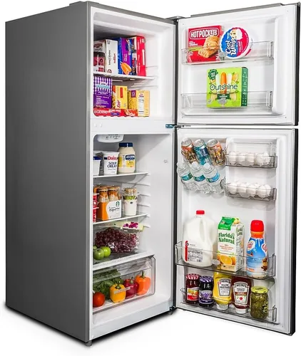 Vista 2 de Refrigerador de 11.6 pies cúbicos sin escarcha de Premium Levella Acero inoxidable