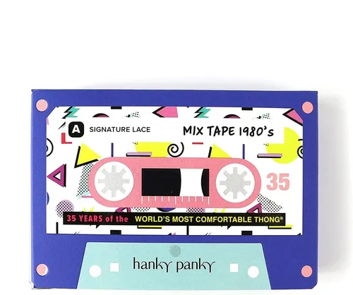 Vista 3 de hanky panky Tanga de tiro original para adolescentes de talla grande
