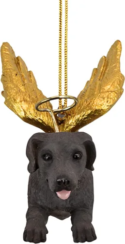 Vista 2 de ORNAMENTO DE ANGEL WEIMARANER