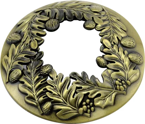 Vista 10 de Tapa Tarro Vela Topper, Fruta Sagrada Bronce Fruta Sagrada de Bronce