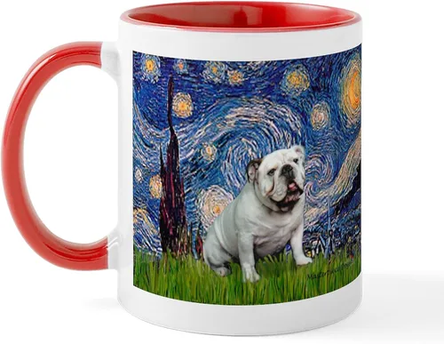 Vista 32 de CafePress French Bulldog Mug 11 oz (325 ml) Ceramic Coffee Mug
