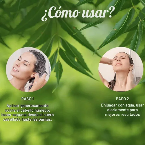 Vista 8 de Biotique Bio Neem Margosa Champú y Acondicionador Anticaspa, 6.1 fl oz