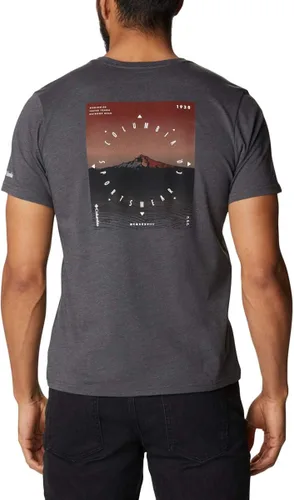 Vista 2 de Columbia High Dune Graphic Tee II Shark True Direction talla grande
