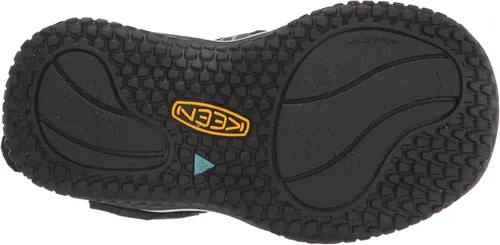 Vista 4 de KEEN Sandalias Stingray para niños, color rojo