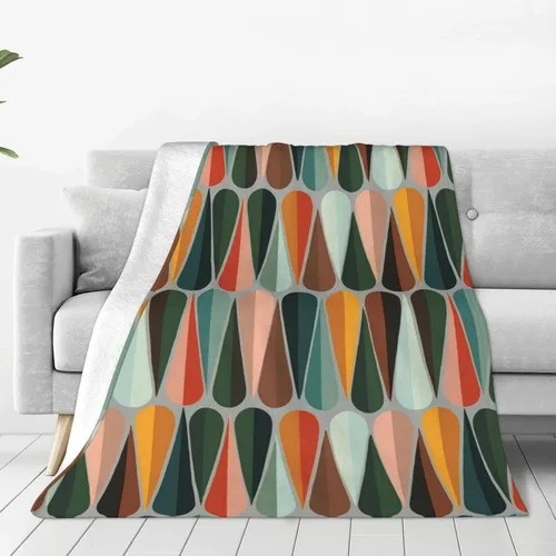 Vista 9 de Manta de Tiro de Alienígena Suave Acogedora de Felpa Cálida de Forro Polar para Sofá Sillón Cama 60"X50