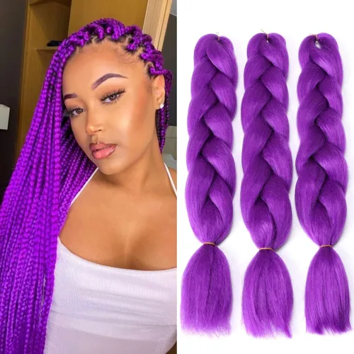 Vista 11 de Extensiones de cabello trenzado rubio natural, color rubio miel, trenzado a ganchillo, fibra sintética de alta temperatura para mujeres, 24 27#