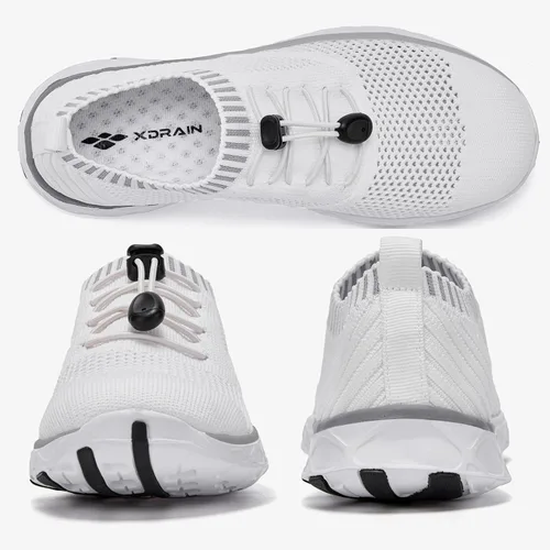 Vista 5 de ALEADER Zapatos acuáticos ligeros para mujer, zapatos de natación de secado rápido
