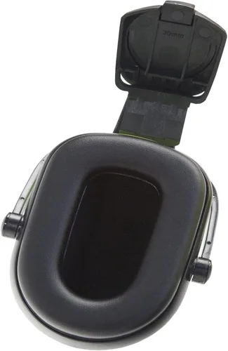 Vista 2 de JORESTECH Orejeras de seguridad para casco duro con cancelación de ruido con soporte universal para cascos ranurados