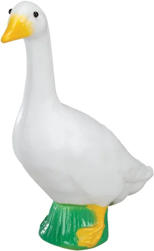 Vista 12 de Estatua oficial de Gaggleville Porch Goose Baby - Encantadora 17" al aire