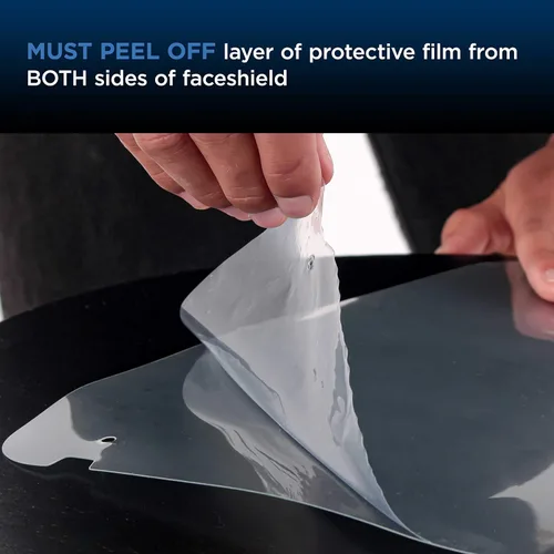 Vista 7 de TCP Global Salon World - Protectores faciales de seguridad con marcos de lentes negros (paquete de 4), protectores ultra transparentes para proteger