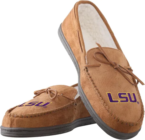 Vista 25 de FOCO NCAA NCAA - Pantuflas tipo mocasín con logotipo de equipo universitario para hombre