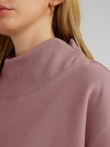 Vista 4 de Trendy Queen - Sudaderas de gran tamaño para mujer, cuello alto, manga larga, sudaderas con capucha para otoño, ropa 2024