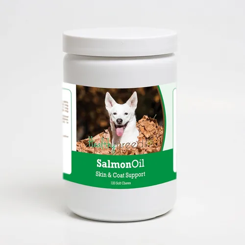 Vista 429 de Healthy Breeds Affenpinscher - Masticables suaves de aceite de salmón, 90