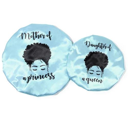Vista 12 de Juego de capó para bebé, gorro para dormir, gorro para el pelo del bebé, para mujeres, niñas, niños, rizado, reversible, ajustable, color rosa Corona