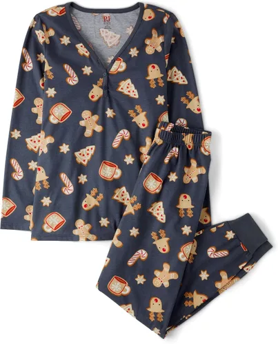 Vista 13 de The Children's Place Pijama de Navidad unisex para bebé, algodón