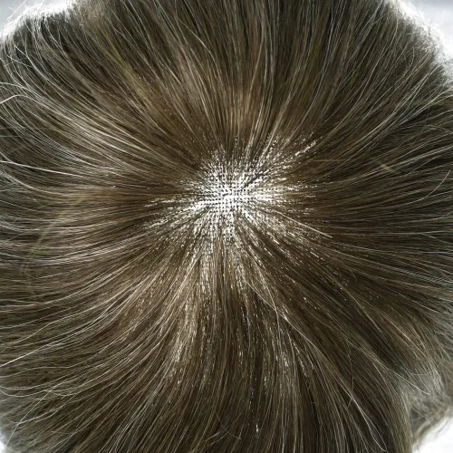 Vista 80 de Mens Toupee Natural Hairline Swiss Lace Toupee Remy Human Hair Piece For Men Bleached Knots Mens Hair Replacement System Toupee 6X8#1 Jet Black 100%