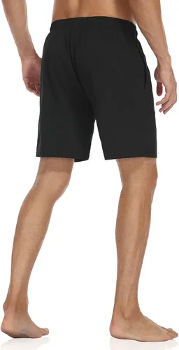 Vista 5 de unitop Men's Swim Trunks with Compression Liner Quick Dry Bathing Suit Summer Beach Shorts with Pockets