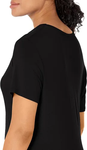 Vista 3 de WonderWink - Camiseta sedosa de manga corta para mujer