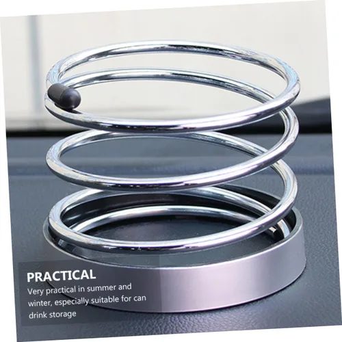 Vista 2 de 3 soportes ajustables para tazas de coche y soporte para teléfono, soporte multifuncional para bebidas enlatadas, ajuste universal para autos