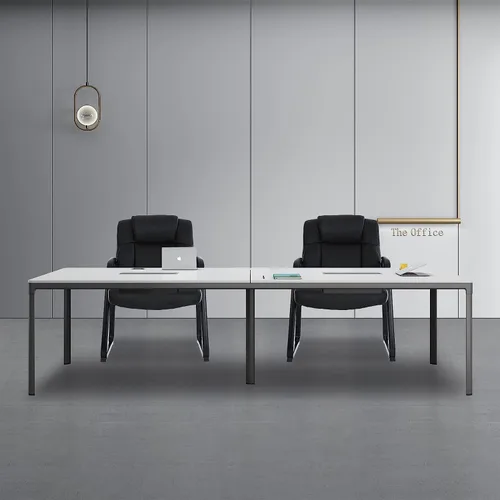 Vista 2 de CLATINA Big & Tall - Silla ejecutiva para sala de espera de 400 libras con reposabrazos acolchado de cuero regenerado, estilo moderno, con base